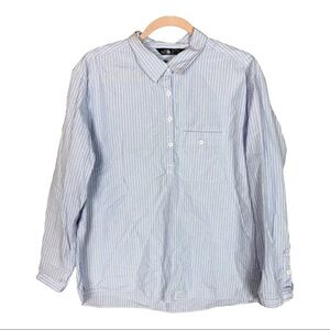 The north face‎ striped button up top